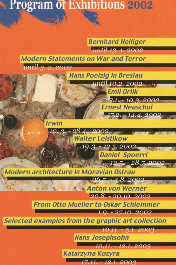 Program of exhibition 2002